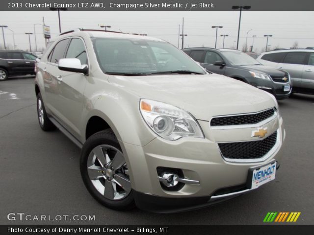 2013 Chevrolet Equinox LTZ AWD in Champagne Silver Metallic