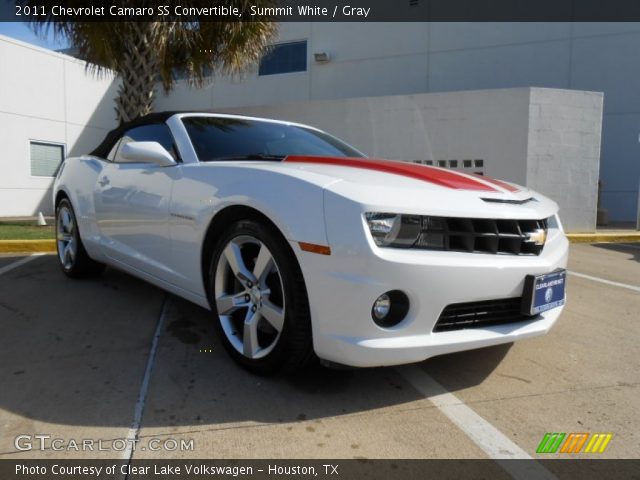 2011 Chevrolet Camaro SS Convertible in Summit White