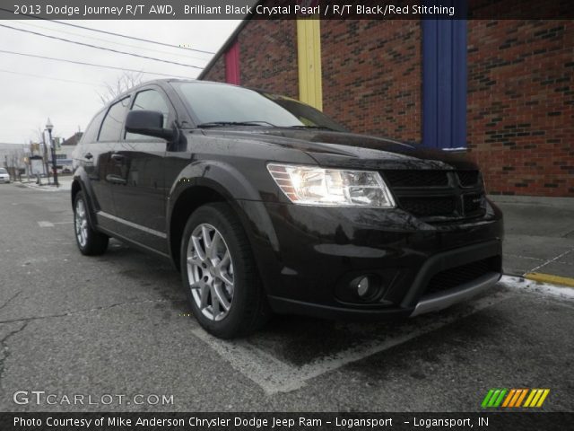 2013 Dodge Journey R/T AWD in Brilliant Black Crystal Pearl