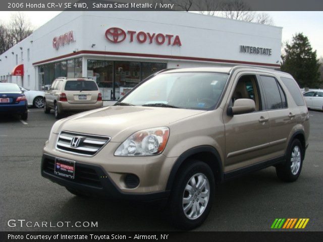 2006 Honda CR-V SE 4WD in Sahara Sand Metallic