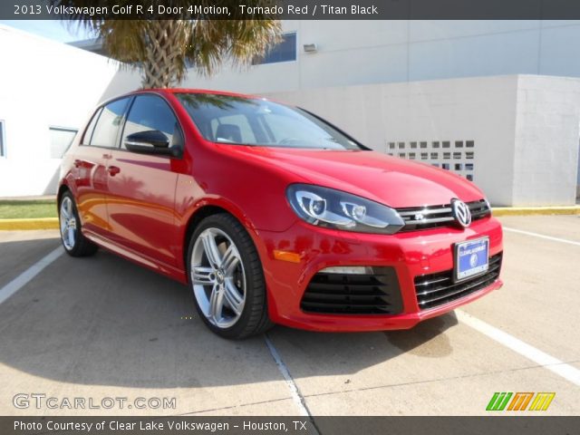 2013 Volkswagen Golf R 4 Door 4Motion in Tornado Red