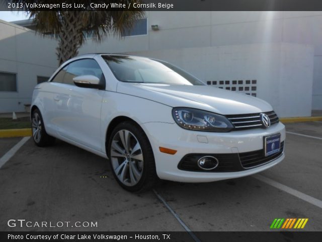 2013 Volkswagen Eos Lux in Candy White