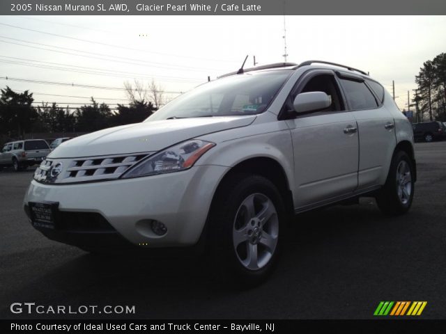 2005 Nissan Murano SL AWD in Glacier Pearl White