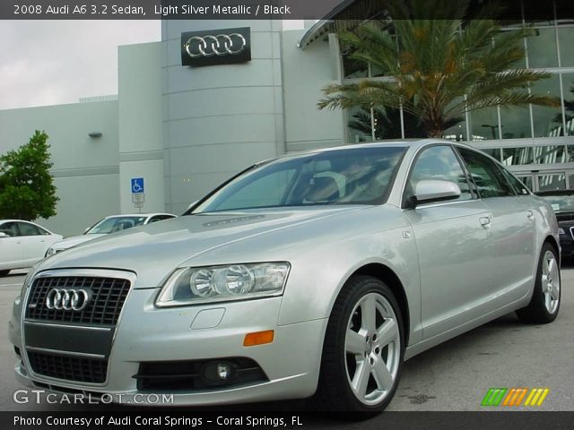 2008 Audi A6 3.2 Sedan in Light Silver Metallic