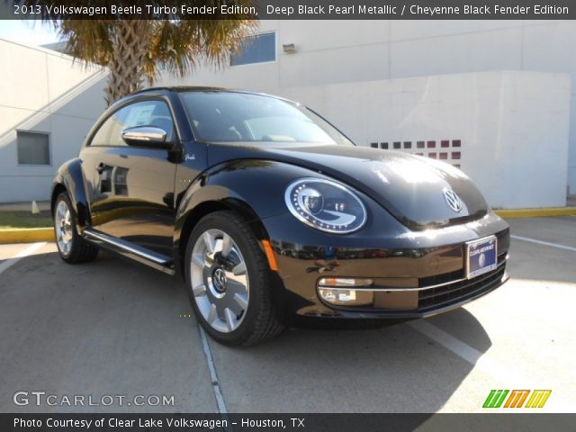 2013 Volkswagen Beetle Turbo Fender Edition in Deep Black Pearl Metallic