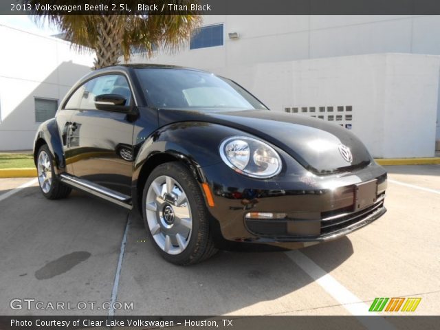 2013 Volkswagen Beetle 2.5L in Black