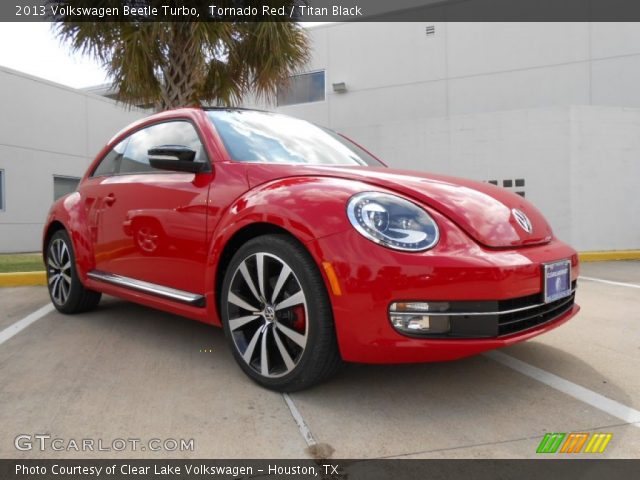 2013 Volkswagen Beetle Turbo in Tornado Red