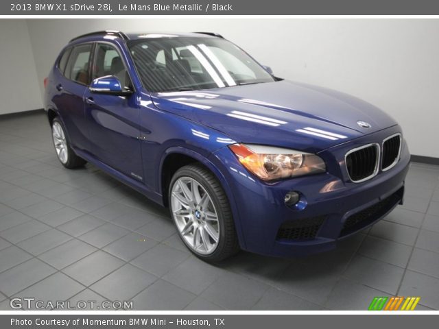 2013 BMW X1 sDrive 28i in Le Mans Blue Metallic