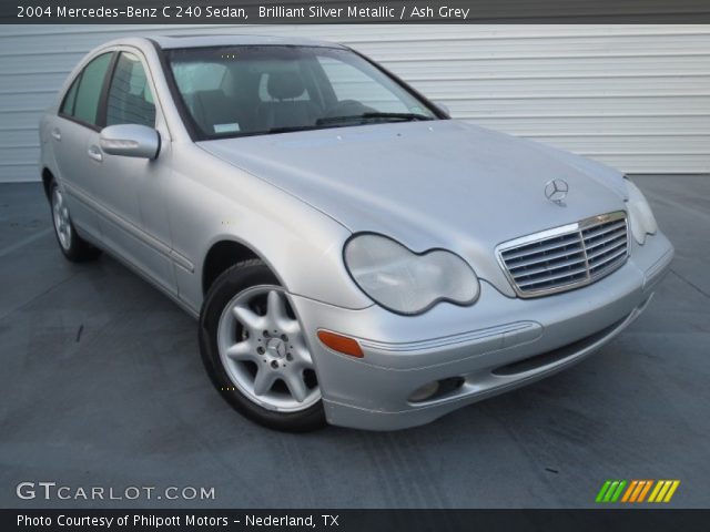 2004 Mercedes-Benz C 240 Sedan in Brilliant Silver Metallic