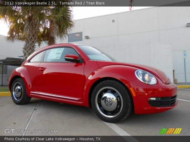 2013 Volkswagen Beetle 2.5L in Tornado Red