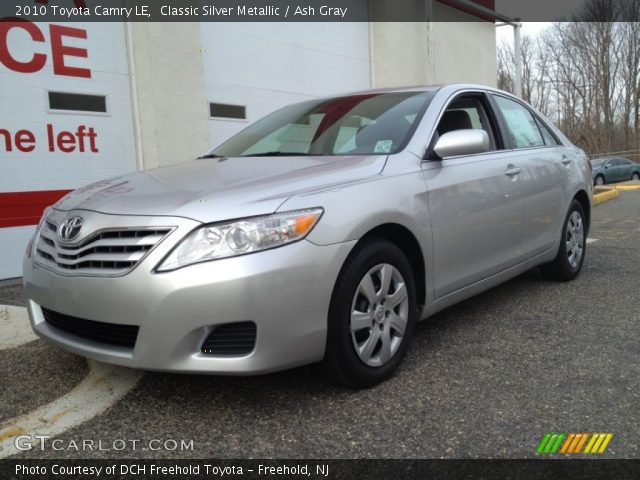 2010 Toyota Camry LE in Classic Silver Metallic