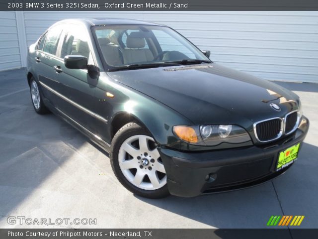2003 BMW 3 Series 325i Sedan in Oxford Green Metallic