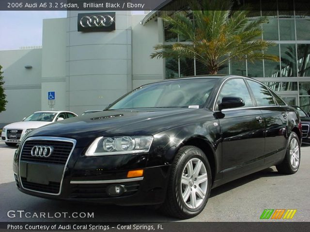 2006 Audi A6 3.2 Sedan in Brilliant Black