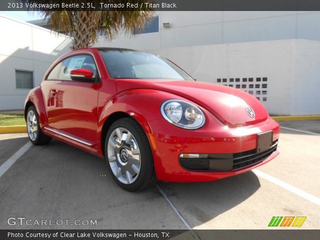 2013 Volkswagen Beetle 2.5L in Tornado Red