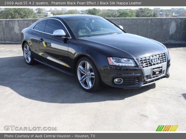 2009 Audi S5 4.2 quattro in Phantom Black Pearl Effect