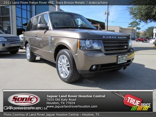 2011 Land Rover Range Rover HSE in Nara Bronze Metallic