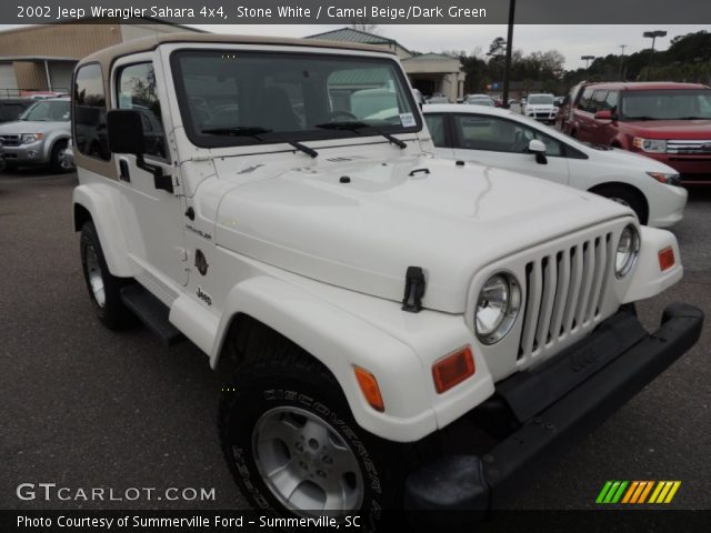 2002 Jeep Wrangler Sahara 4x4 in Stone White