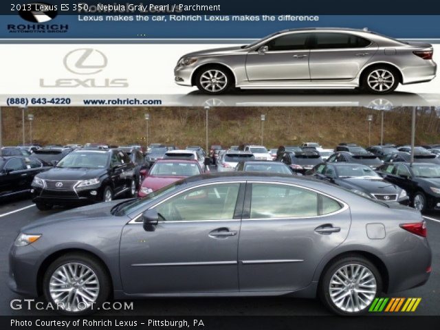 2013 Lexus ES 350 in Nebula Gray Pearl