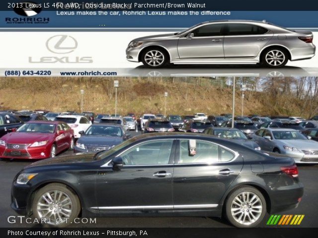 2013 Lexus LS 460 AWD in Obsidian Black