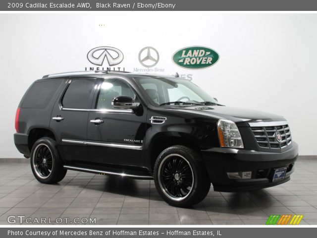 2009 Cadillac Escalade AWD in Black Raven