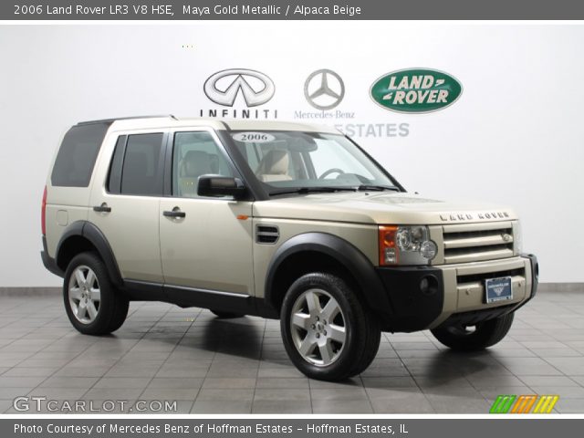 2006 Land Rover LR3 V8 HSE in Maya Gold Metallic