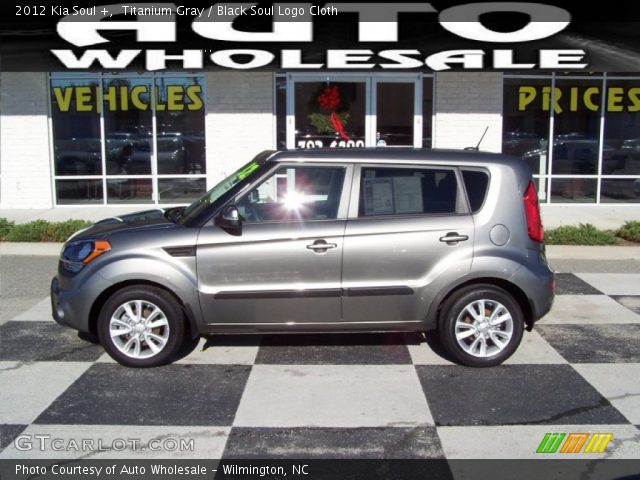 2012 Kia Soul + in Titanium Gray