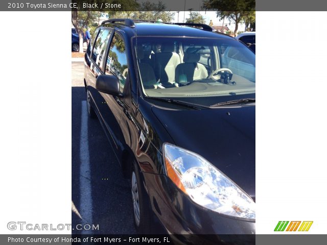 2010 Toyota Sienna CE in Black