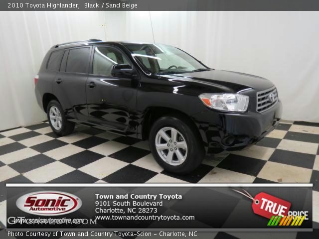 2010 Toyota Highlander  in Black