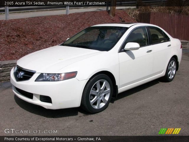 2005 Acura TSX Sedan in Premium White Pearl