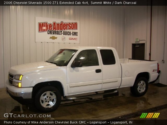 2006 Chevrolet Silverado 1500 Z71 Extended Cab 4x4 in Summit White