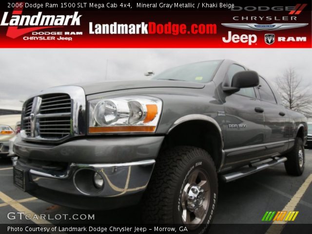 2006 Dodge Ram 1500 SLT Mega Cab 4x4 in Mineral Gray Metallic