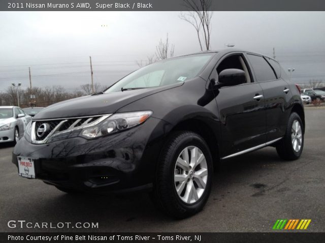 2011 Nissan Murano S AWD in Super Black