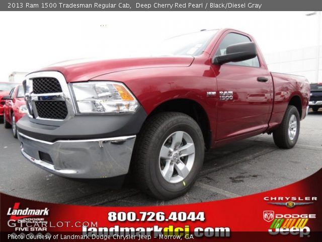 2013 Ram 1500 Tradesman Regular Cab in Deep Cherry Red Pearl