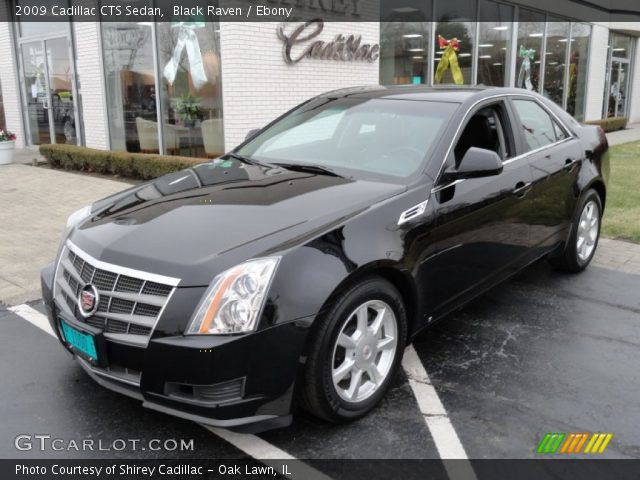 2009 Cadillac CTS Sedan in Black Raven