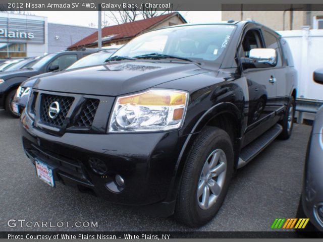 2012 Nissan Armada SV 4WD in Galaxy Black