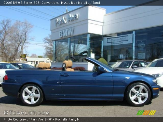 2006 BMW 3 Series 325i Convertible in Mystic Blue Metallic