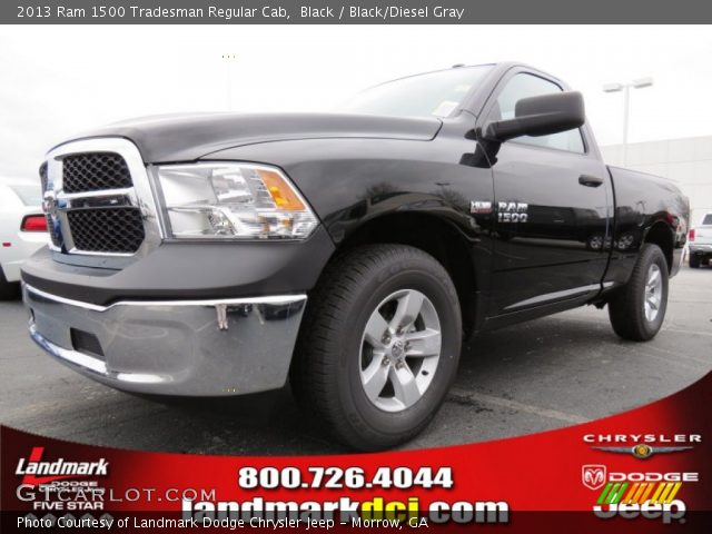 2013 Ram 1500 Tradesman Regular Cab in Black