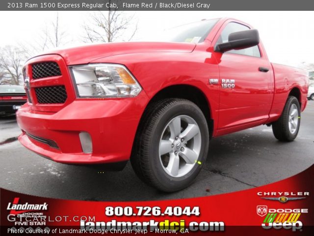 2013 Ram 1500 Express Regular Cab in Flame Red