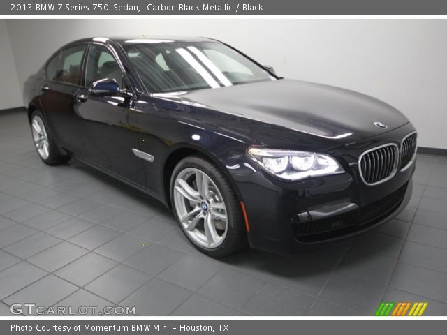 2013 BMW 7 Series 750i Sedan in Carbon Black Metallic