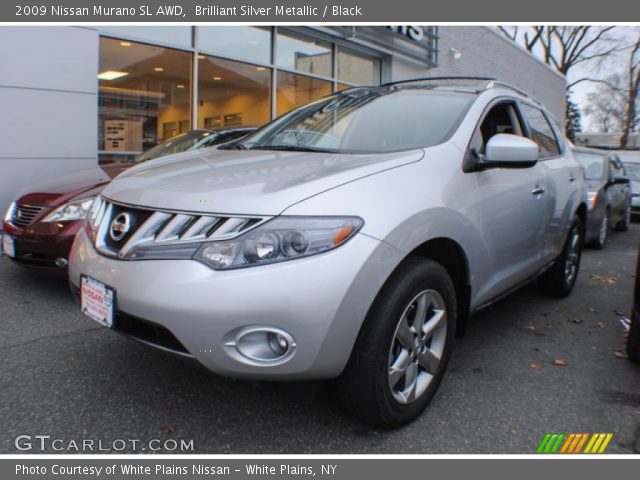 2009 Nissan Murano SL AWD in Brilliant Silver Metallic