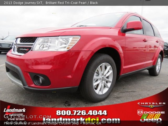 2013 Dodge Journey SXT in Brilliant Red Tri-Coat Pearl
