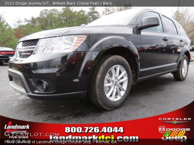 2013 Dodge Journey SXT in Brilliant Black Crystal Pearl