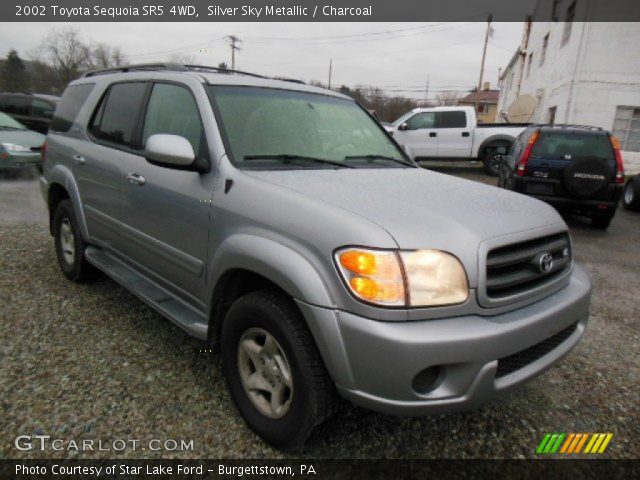 2002 Toyota Sequoia SR5 4WD in Silver Sky Metallic