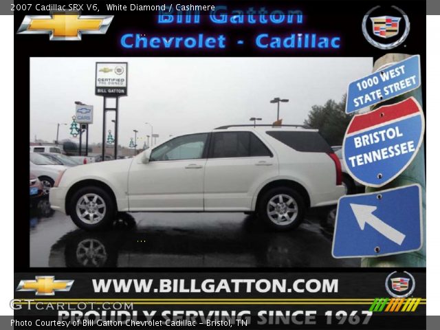 2007 Cadillac SRX V6 in White Diamond