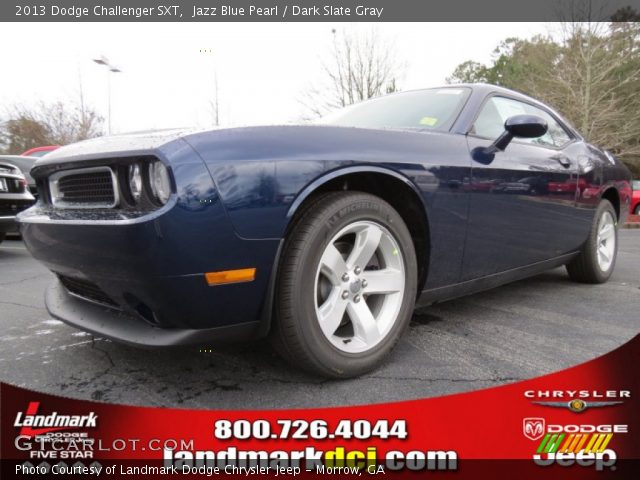 2013 Dodge Challenger SXT in Jazz Blue Pearl