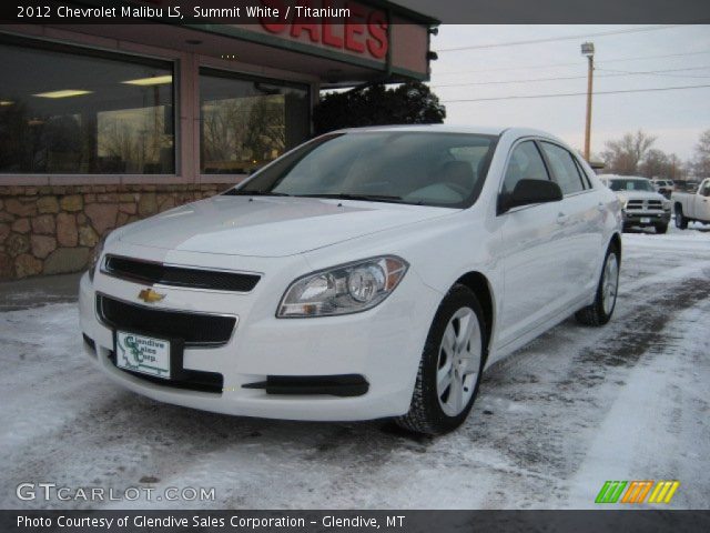 2012 Chevrolet Malibu LS in Summit White