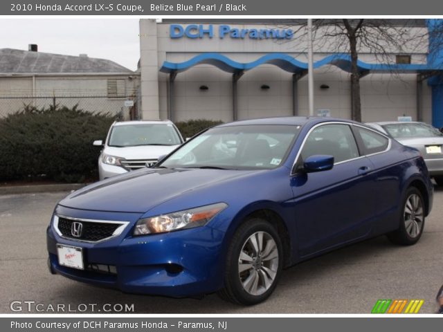 2010 Honda Accord LX-S Coupe in Belize Blue Pearl