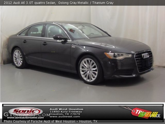 2012 Audi A6 3.0T quattro Sedan in Oolong Gray Metallic