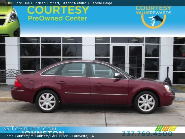 2006 Ford Five Hundred Limited in Merlot Metallic