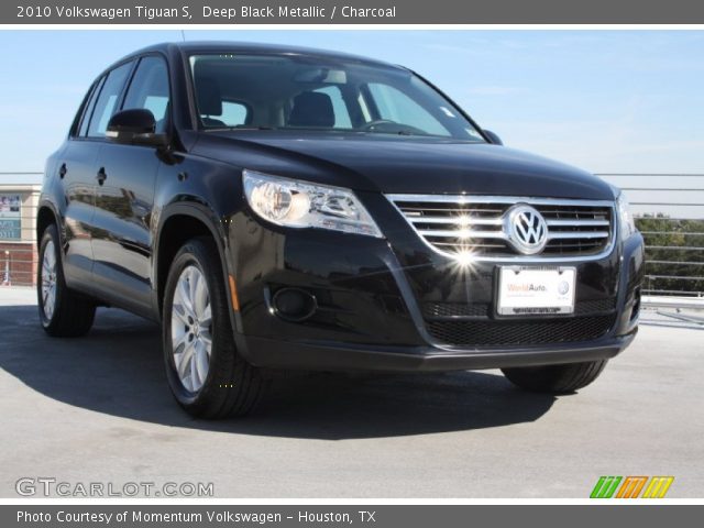 2010 Volkswagen Tiguan S in Deep Black Metallic